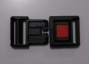 Click Buckles plastic 25mm (10 pcs)